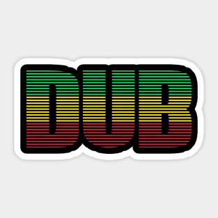 DUB Sticker